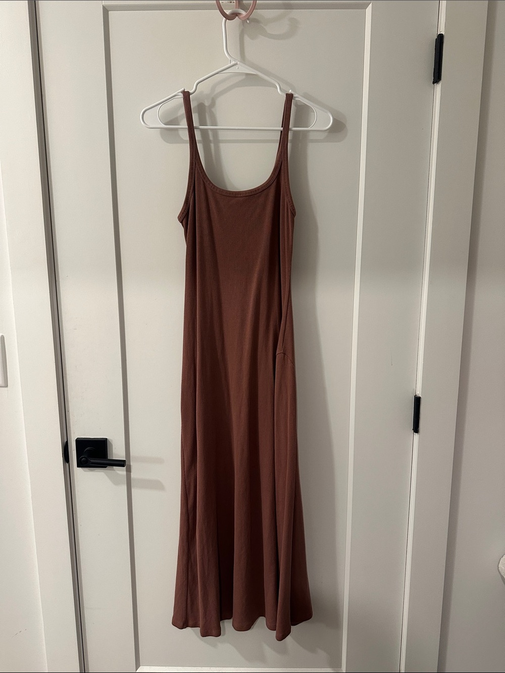 Old Navy Brown Maxi Slip Dress